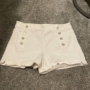 White Sailor Shorts